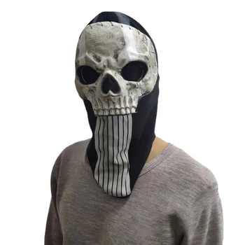 Театр Call of Duty Черная тканевая маска-череп Call of Duty Игра Маска-призрак черепа, головной убор