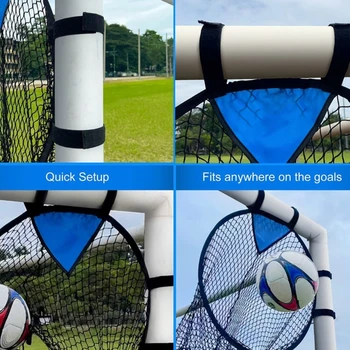 Футбольные мишени Сетка для ворот Верхние ящики Складные футбольные мишени Сетка для тренировок Челночный корабль