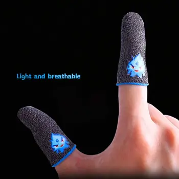 Противоскользящий сенсорный экран Предотвращает скольжение рук, Дышащая защита от пота, подставка для пальцев, Дышащие накладки для пальцев, рукав для пальцев