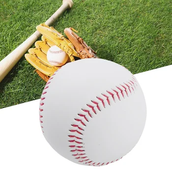 Серебристый бейсбольный мяч Серебристый бейсбольный мяч 9 Дюймовые тренеры, выступающие за лиги для подачи, светятся в темноте