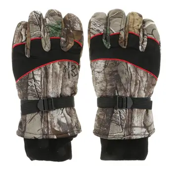 Противоскользящие перчатки с полными пальцами из полиэстера, Ветрозащитные перчатки для верховой езды, велоспорта, пеших прогулок