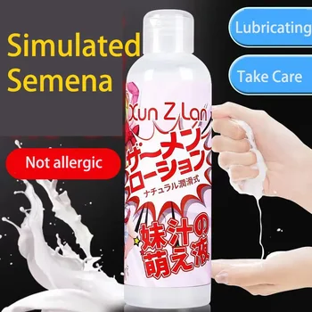 Имитация Спермы Сестринский сок Meng Yuan Liquid 200 мл Имитация массажа сексуальной пары Fine Oil Room Fun