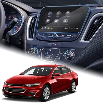 Пленка из Закаленного Стекла Для Chevrolet Equinox 2018-2019 Malibu Volt 2016-2019 8-Дюймовый Протектор Сенсорного Экрана GPS-Навигации
