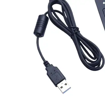 Универсальная гарнитура USB Plug And Play с быстрым переходником для кабеля, 25-ступенчатая регулировка громкости, простое управление