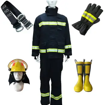 Противопожарный Костюм Завод Прямых Поставок Противопожарной Спасательной Одежды Противопожарная Форма Пожарные Костюмы для Пожарных