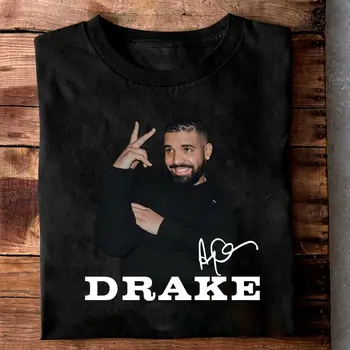 Новая фирменная футболка участника группы Drake, черная футболка S-4XL C1895
