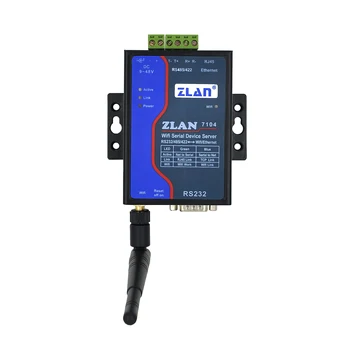 Модуль Wi-Fi к последовательному преобразователю RS232 RS485 RS422 RJ45 Ethernet беспроводной ZLAN7104