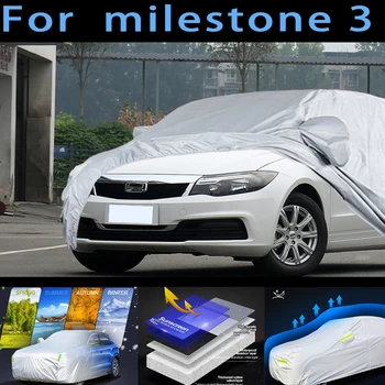 Для автомобиля milestone 3 защитный чехол, защита от солнца, защита от дождя, УФ-защита, защита от пыли, защитная краска для авто