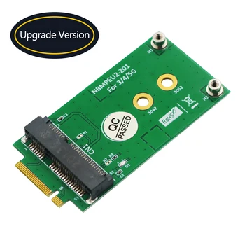 M.2 Ключ B к Mini PCI-E Адаптер Riser Board Конвертер для 3G/4G/5G Поддержка модуля 3042/3052 Полноразмерная Мини-Карта PCIE для настольного компьютера