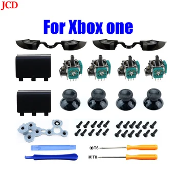 JCD 1 комплект Для XBox One S/Elite Контроллер Большие Пальцы Аналоговый Джойстик Сенсорный Модуль Потенциометры Крышка Батарейного Отсека Инструменты