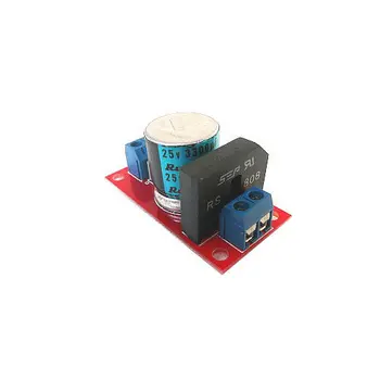 Плата фильтра выпрямителя переменного тока DYKB 12 В 18 В 8А Блок питания RS808 Плата фильтра выпрямителя питания для усилителя Плата усилителя со светодиодным индикатором