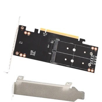 4-портовый PCIE-карта расширения PCIE X16-для контроллера M.2 NVME SSD-карта fo