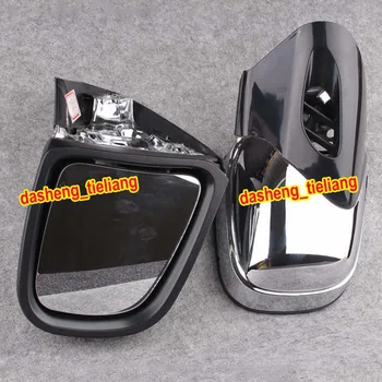 Боковое зеркало заднего вида мотоцикла, Обзорные зеркала для BMW K1200 K1200LT K1200M 1999-2008, Хромированные Слева и справа