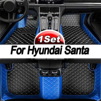 Автомобильные коврики для Hyundai Santa Fe DM NC 2013 ~ 2018 7-местные водонепроницаемые накладки Автомобильный коврик Carpet Tapetes Para Автомобильные Аксессуары