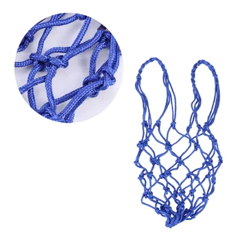 Сверхмощная Баскетбольная Сумка Drawstring Ball Mesh Net Нейлоновая Футбольная Сетка-Переноска Сетчатая Сумка Drawstring Сумка Для Хранения Баскетбола