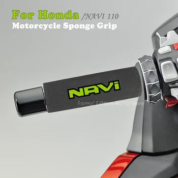 Рукоятки для руля, Антивибрационная мотоциклетная рукоятка для Honda NAVI 110, аксессуары, губчатая рукоятка для Navi 110