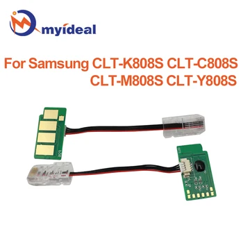 4 шт. Тонер-чип для Samsung MultiXpress X4300LX X4250LX X4220RX CLT-K808S CLT-C808S CLT-M808S CLT-Y808S Clt808 Подставка для картриджа