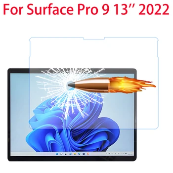 Защитная пленка из закаленного стекла 9H для планшета Microsoft Surface Pro 9 13 дюймов 2022 Защитная пленка Screen Guard