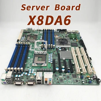 X8DA6 Для двухканальной рабочей станции Supermicro Материнская плата LGA1366 Процессор Xeon 5600/5500