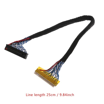 Крепление кабеля LVDS-30-контактный 2-канальный для 17-26-дюймовой ЖК-/светодиодной панели контроллера 25 см