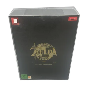 Прозрачная Защитная коробка для The Legend of Zelda: Tears of the Kingdom Коллекционные Коробки для EUR Game Shell Прозрачная Витрина