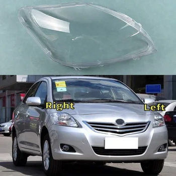 Для Toyota Vios 2008-2013 Крышка передней фары автомобиля, абажур фары, крышка головного фонаря, крышки стеклянных линз, крышки корпуса