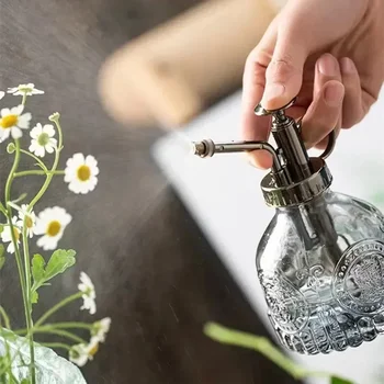 Тисненый распылитель, бытовая стеклянная бутылка для дезинфекции при поливе воздухом под давлением, садоводство