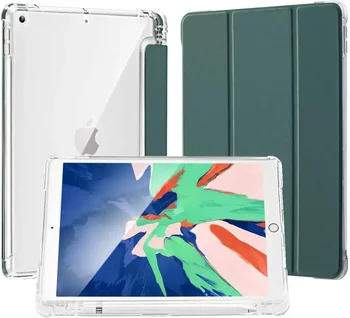 Чехол для iPad Air 4 для iPad air 2020 Чехол 10,9 дюйма (4-го поколения), силиконовый чехол с держателем для карандашей, funda ipad 2020