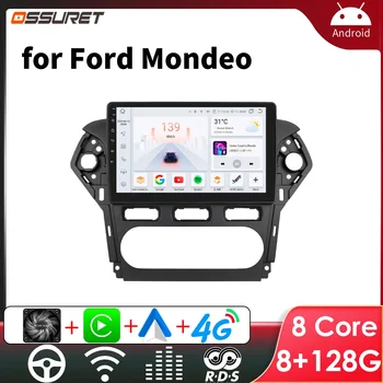 7862 Android-радио для Ford Mondeo 4 MK4 2010 - 2014 2DIN Автомобильный стереоэкран, видео, беспроводной Carplay GPS, Автоматический мультимедийный плеер