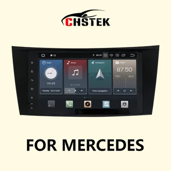 CHSTEK Android 13 Автомобильный Радионавигатор Carplay Auto Screen Для Mercedes Benz CLS Class C219 W211 W463 Qualcomm Bluetooth WIFI 4G