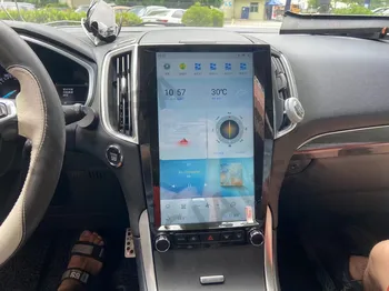 Android 12, 8 + 128 Г Вертикальный Автомобильный Радиоплеер С Экраном Tesla Для Ford Edge 2015-2019 GPS Навигация Мультимедийное Воспроизведение DSP Carplay