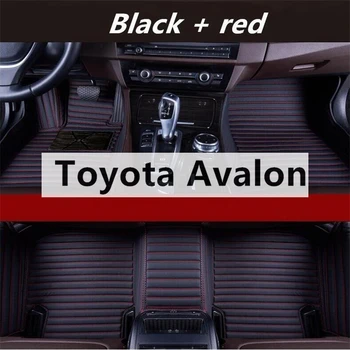 Изготовленные на заказ автомобильные коврики для Toyota Avalon 2019-2023 годов Аксессуары для ног Auto New Fahion с поперечным зерном