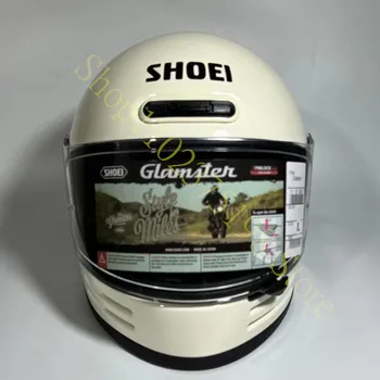 SHOEI GLAMSTER Высококачественный японский шлем из АБС-пластика с полным лицом. Для мотоциклов Harley и круизных мотоциклов защитный шлем