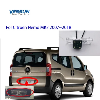 Камера заднего вида Yessun для Citroen Nemo MK3 2007 ~ 2018 водонепроницаемая резервная камера заднего вида ночного видения/камера номерного знака