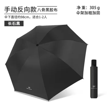 Виниловый зонт Оптом Автоматический складной зонт двойного назначения от дождя и непогоды