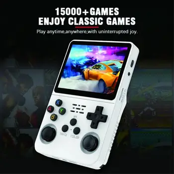2023 Новая Портативная Игровая Консоль R36S в стиле Ретро 128 ГБ 64 ГБ 10000 + Игр Для PSP PS1 N64 Retro Rocker Classic Gaming Emulator