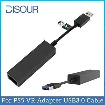 DISOUR USB 3.0 VR Кабель-адаптер PS Для PS5 Разъем VR Адаптер мини-камеры для игр PS5 Аксессуары Камера PS4 PlayStation VR