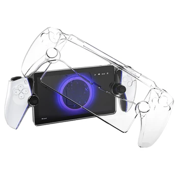 Прозрачный чехол для Sony PlayStation Portal, игровой защитный чехол, защита от царапин, чехол для контроллера, чехол для PS5, аксессуары