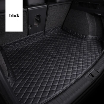 Автомобильные коврики для багажника Hyundai i30 2009 Kona 2018, полностью окруженные водонепроницаемыми нескользящими автоаксессуарами, подкладочная подушка Coche