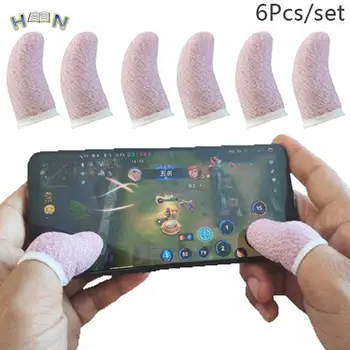 Защищающие от пота перчатки для мобильных игр с рукавом для большого пальца, чувствительные к сенсорному экрану