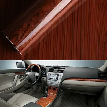 Улучшите внешний вид вашего автомобиля с помощью наклейки на внутреннюю панель автомобиля с текстурой дерева - долговечной и элегантной