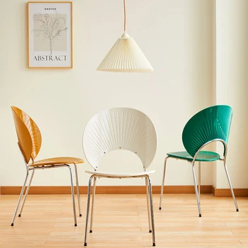 Дизайнерские обеденные стулья в скандинавском стиле Пластиковые игровые Современные роскошные обеденные стулья Кухонные барные стулья Акриловая мебель для дома Cadeira Gamer