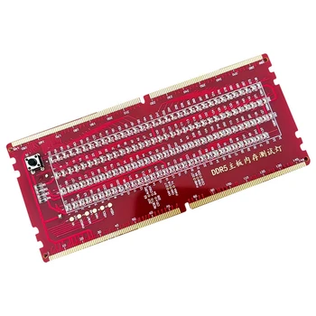 Тестер слотов памяти DDR5 Широкая совместимость Тестер памяти DDR5 для ремонта памяти компьютера Прост в использовании