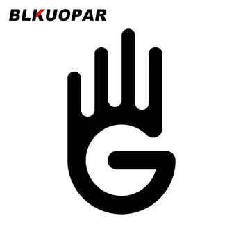 BLKUOPAR Забавные наклейки на палец для автомобиля, векторный дизайн логотипа, водонепроницаемые украшения для дверей автомобиля и линии талии