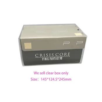 Прозрачный защитный чехол из ПЭТ-пластика для PSP 2000 Final Fantasy 7 Crisis Core, ограниченное издание, коробка для хранения игр, дисплей