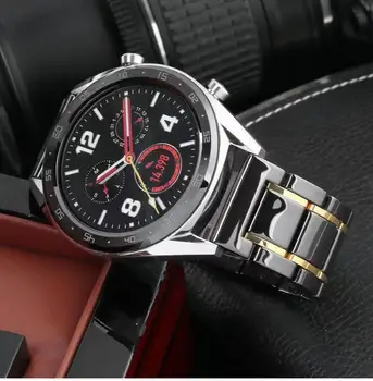 22 мм Керамический Ремешок для Huawei Watch 4/3/GT4/3/2e Pro Amazfit GTR 4/Stratos Металлический Сменный Ремень Samsung Watch 3/Gear S3 Band