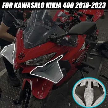 ДЛЯ Kawasaki Ninja 400 WINGLETKIT EX400 Ветрозащитный Механизм С Фиксированным Ветрозащитным Крылом Модифицированные Детали 2018 2019 2021 2022 2023