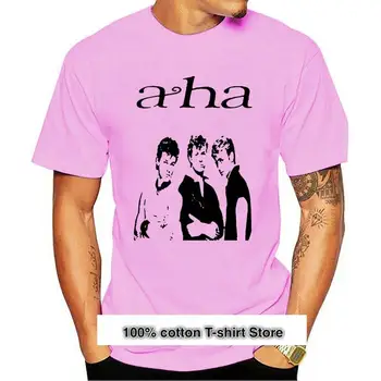 Camiseta de banda de música A Ha 80S, camiseta de manga corta