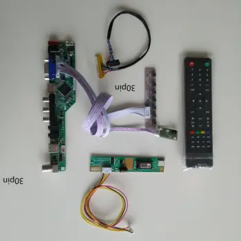 Для LP171W02-A4K1/A4/A3/A4K2 VGA АУДИО AV TV HDMI-совместимый USB LCD LED 1 CCFL лампы Плата контроллера 17,1 