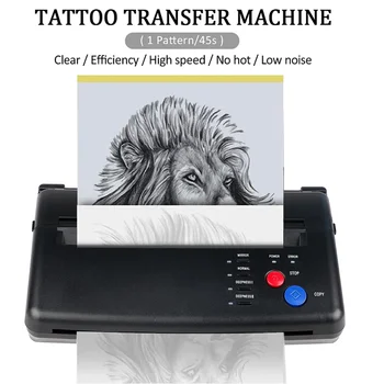 Портативный принтер для переноса татуировки, термопринтер, принтер для линейной печати, копировальный аппарат, Профессиональный производитель трафаретов для татуировки